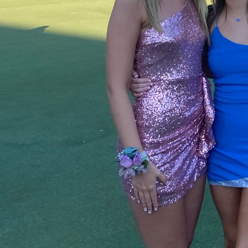 Pink homecoming dress